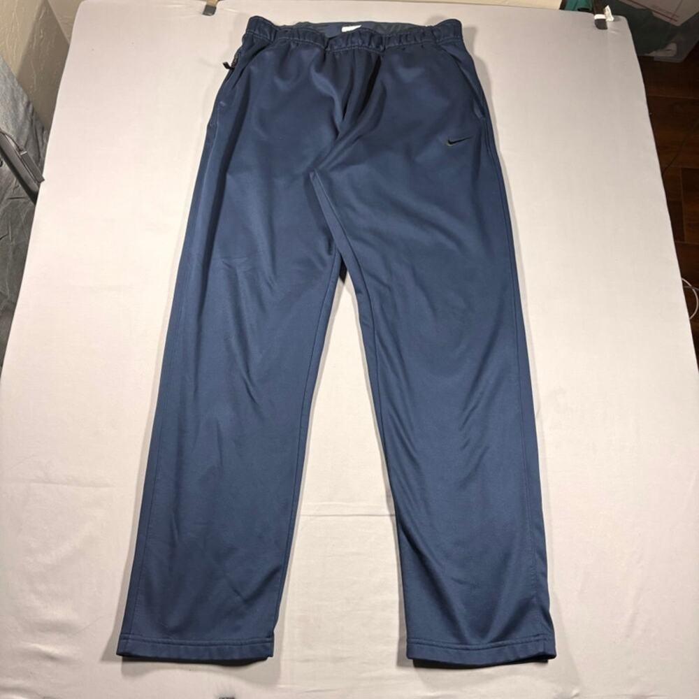 Nike navy blue baggy sweat pants